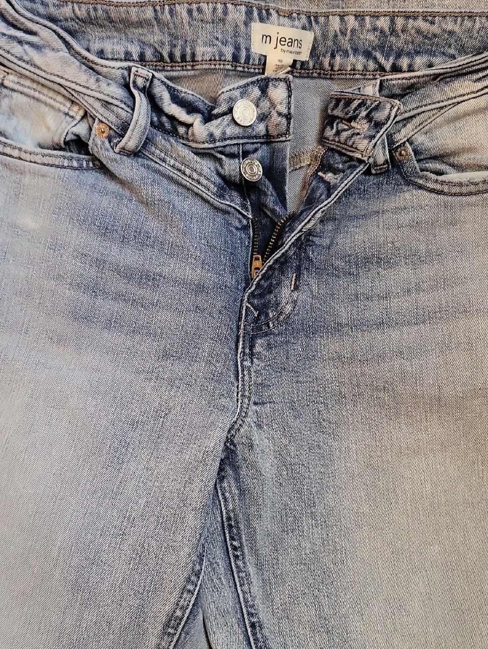 m jeans light wash denim jeans